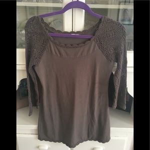 Athleta crochet sleeve tunic